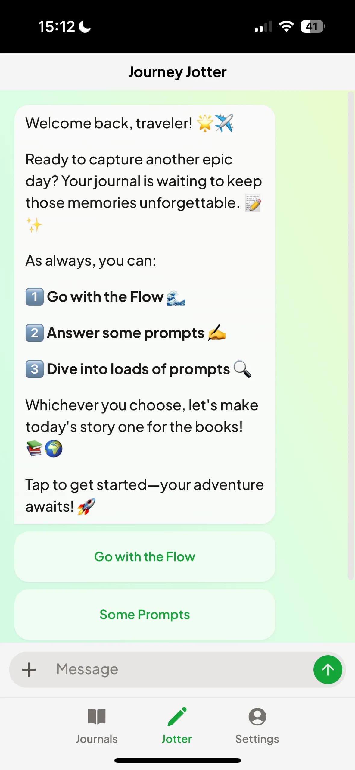 Journey Jotter App